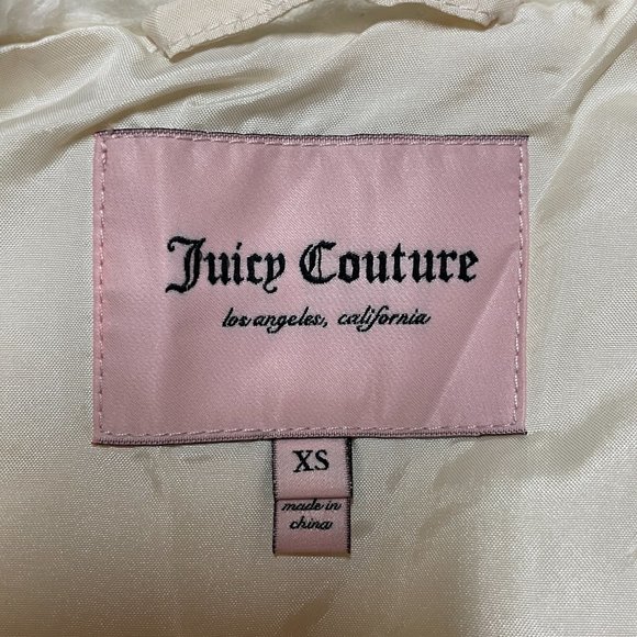 Juicy Couture Faux Fur Vest Jacket, XS - Picture 2 of 4